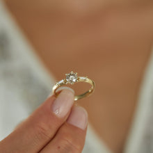 Load image into Gallery viewer, DR1047 | Bow Tie Diamond Ring