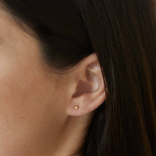 Load image into Gallery viewer, E1032 | Golden Nugget Stud Earrings