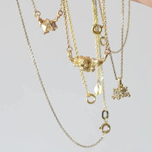 Load image into Gallery viewer, N1017 | Princess & Baguette Diamond Necklace