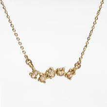 Load image into Gallery viewer, N1016 | Champagne Oval Diamond Necklace
