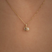 Load image into Gallery viewer, N1013 | Ocean inspired Champagne Pendant with Diamonds