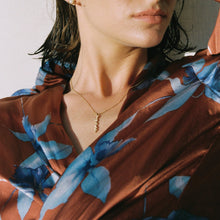 Load image into Gallery viewer, N1001 | Chandelier Cluster Necklace with White Diamonds