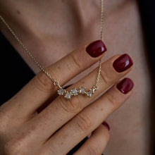 Load image into Gallery viewer, N1016 | Champagne Oval Diamond Necklace