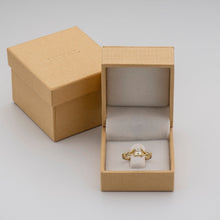 Load image into Gallery viewer, DR1053 | טבעת עדינה בשיבוץ יהלום שמפניה