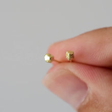Load image into Gallery viewer, E1032 | Golden Nugget Stud Earrings