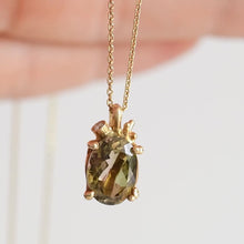 Load image into Gallery viewer, N1008 | Tourmaline and Diamond Necklace