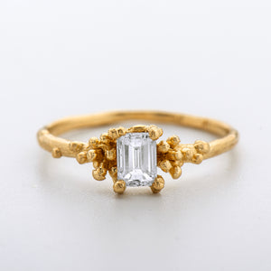 DR1031 | Lotus Flower Diamond Ring