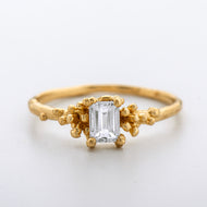 DR1031 | Lotus Flower Diamond Ring