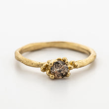 Load image into Gallery viewer, DR1040 | טבעת סוליטייר משובצת יהלום סולט אנד פפר