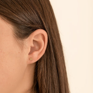 E1028 | Princess Cut Diamond Stud earrings