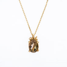 Load image into Gallery viewer, N1008 | Tourmaline and Diamond Necklace