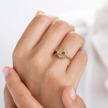 Load image into Gallery viewer, R1001 | Ruby Sea Urchin Ring