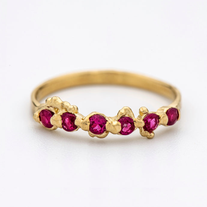 R1020 | Eternity Band with Rubies