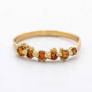 R1023 | Eternity Band with Yellow Diamonds